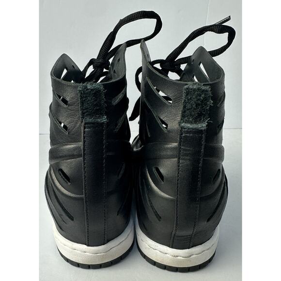 Dunk Sky Hi 2.0 Joli Black Wedge SZ 7.5 725062-001 **Loops Cut Off Back** - Picture 4 of 7